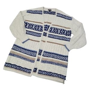 FRYE Southwest Cardigan Comfort Women's Size Large tan